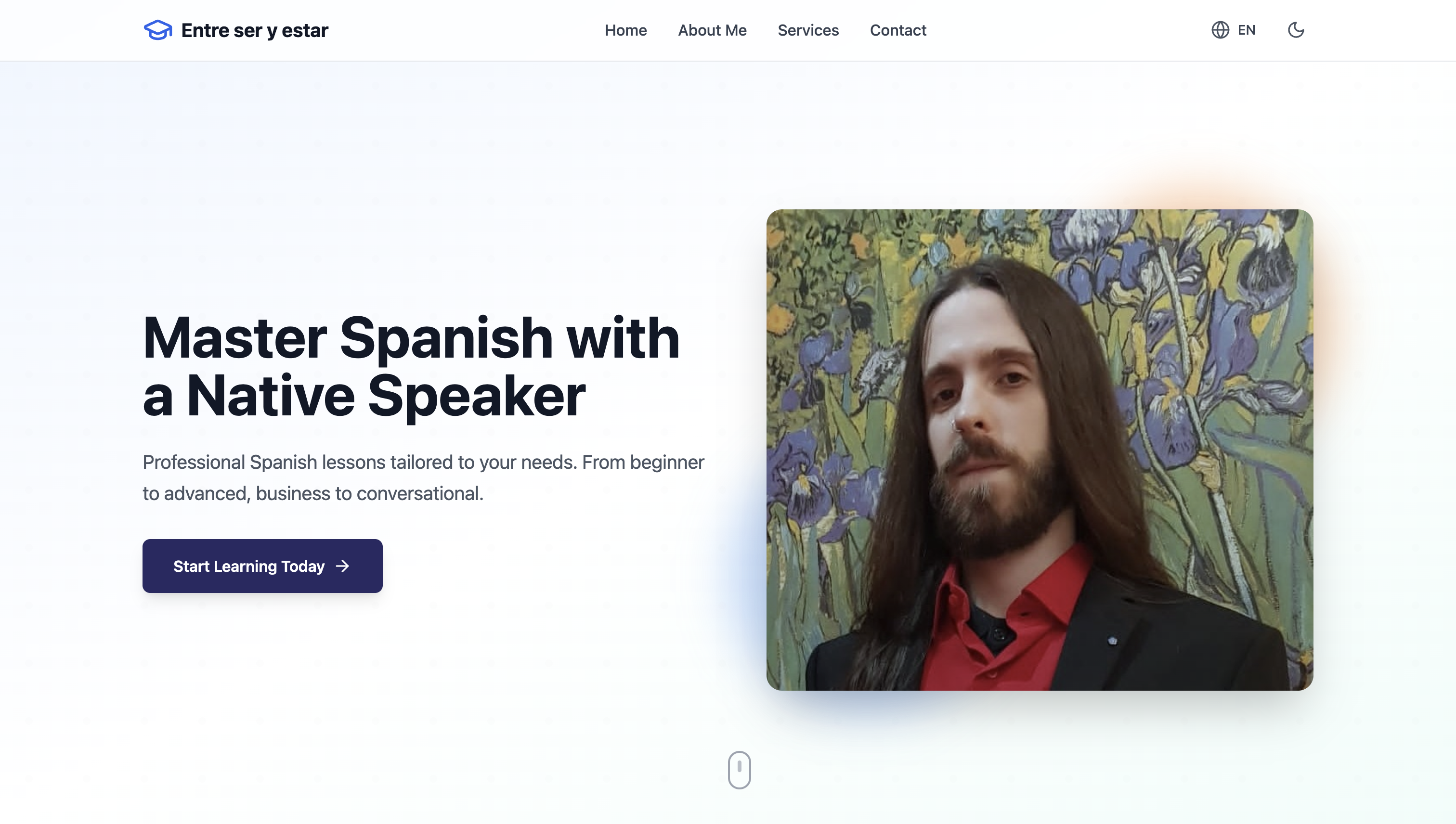 Учитель испанского языка Sergio